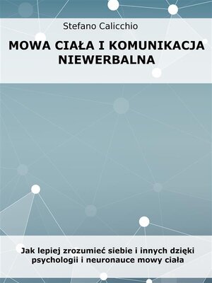 cover image of Mowa ciała i komunikacja niewerbalna